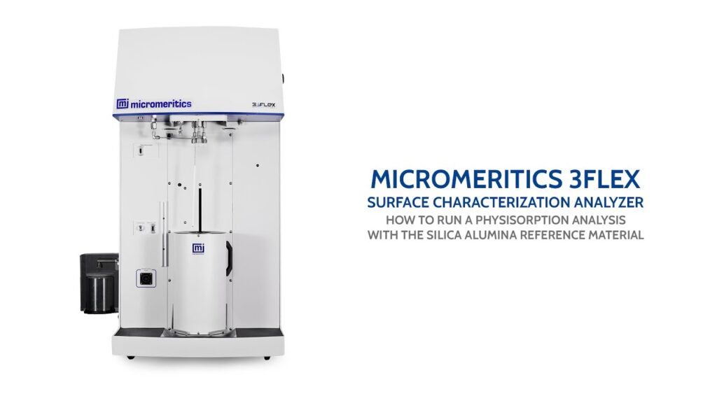 3Flex – Physisorption Analysis with Silica Alumina